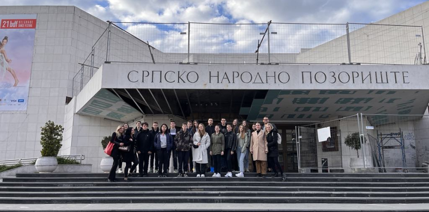 Poseta Srpskom narodnom pozorištu u Novom Sadu